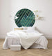 d1 022 komar jade Fotomural Tejido No Tejido 125x125cm Redondo Ambiente | Yourdecoration.es