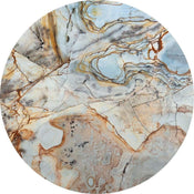 d1 025 komar marble sphere Fotomural Tejido No Tejido 125x125cm Redondo | Yourdecoration.es