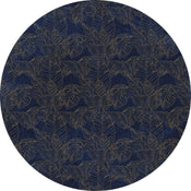 d1 058 komar royal blue Fotomural Tejido No Tejido 125x125cm Redondo | Yourdecoration.es