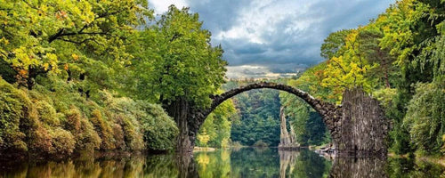 dimex arch bridge Fotomural Tejido No Tejido 375x150cm 5 Tiras 78e316ea 9111 4360 b52b 2fa1ce9439b4 | Yourdecoration.es