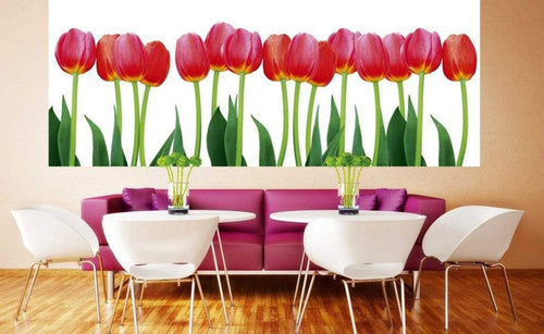 dimex bed of tulips Fotomural Tejido No Tejido 375x150cm 5 Tiras Ambiente 9035521d 05f8 490d 877f fa44ef198ce3 | Yourdecoration.es