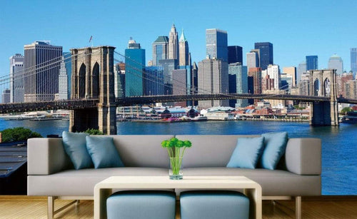 dimex brooklyn bridge 1 Fotomural Tejido No Tejido 375x250cm 5 Tiras Ambiente feb49798 3926 4176 9c2e d43c7257c0dd | Yourdecoration.es