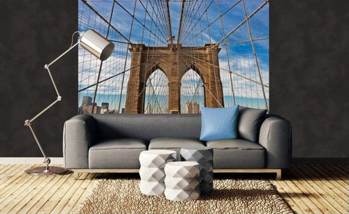 dimex brooklyn bridge Fotomural Tejido No Tejido 225x250cm 3 Tiras Ambiente 255c31c2 f51b 4b01 936f 0c7ab23f0137 | Yourdecoration.es