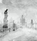 dimex charles bridge abstract ii Fotomural Tejido No Tejido 225x250cm 3 Tiras | Yourdecoration.es