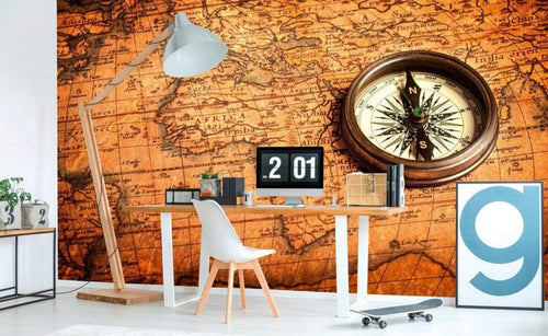 dimex compass Fotomural Tejido No Tejido 375x250cm 5 Tiras Ambiente 5ab29680 bae0 4ff8 a613 d21311013d09 | Yourdecoration.es