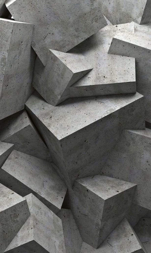 dimex concrete cubes Fotomural Tejido No Tejido 150x250cm 2 Tiras 17567226 29b7 4544 a9f6 f2ca72233c75 | Yourdecoration.es