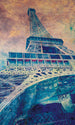 dimex eiffel tower abstract i Fotomural Tejido No Tejido 150x250cm 2 Tiras | Yourdecoration.es