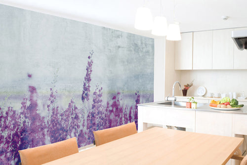 dimex lavender abstract Fotomural Tejido No Tejido 375x250cm 5 Tiras Ambiente | Yourdecoration.es