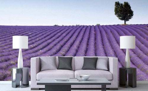 dimex lavender field Fotomural Tejido No Tejido 375x250cm 5 Tiras Ambiente 4286f508 e419 46ba 810b 2626f6080fd5 | Yourdecoration.es