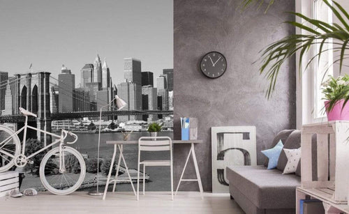 dimex manhattan gray Fotomural Tejido No Tejido 225x250cm 3 Tiras Ambiente 2e9345a5 5354 4e55 b077 73f20b462359 | Yourdecoration.es