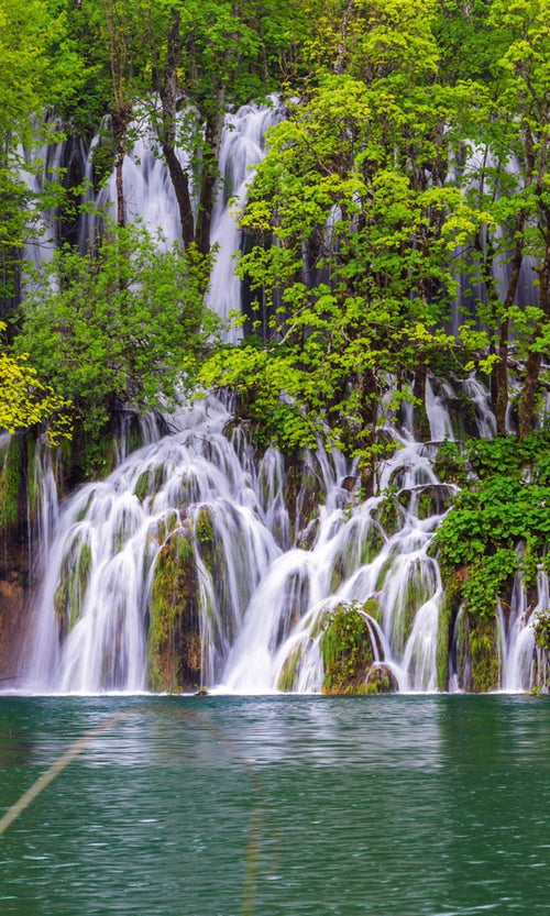 dimex plitvice lakes Fotomural Tejido No Tejido 150x250cm 2 Tiras | Yourdecoration.es