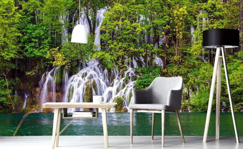 dimex plitvice lakes Fotomural Tejido No Tejido 375x250cm 5 Tiras Ambiente 87e89e4e 7629 4f9d af08 48a4a31e849b | Yourdecoration.es