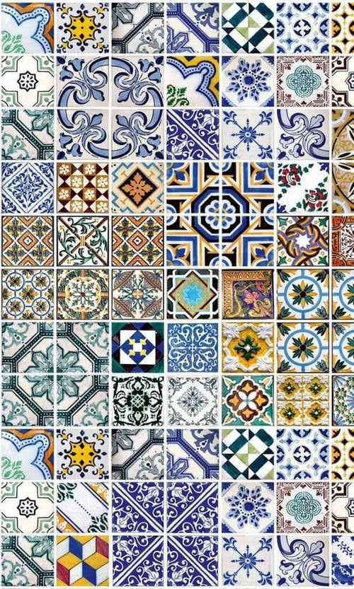 dimex portugal tiles Fotomural Tejido No Tejido 150x250cm 2 Tiras 0564673e 52b6 4518 9dd0 801e118d884f | Yourdecoration.es