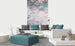 dimex roses abstract i Fotomural Tejido No Tejido 150x250cm 2 Tiras Ambiente | Yourdecoration.es