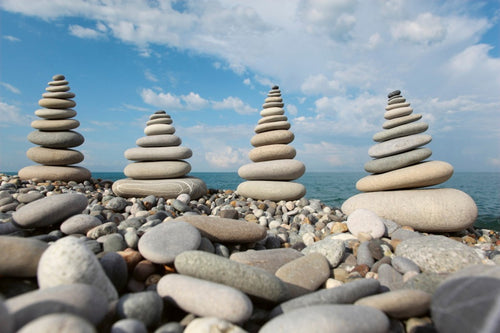 dimex stack of stones Fotomural Tejido No Tejido 375x250cm 5 Tiras | Yourdecoration.es