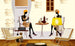 dimex street cafe Fotomural Tejido No Tejido 375x250cm 5 Tiras Ambiente | Yourdecoration.es