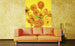 dimex sunflowers 2 Fotomural Tejido No Tejido 150x250cm 2 Tiras Ambiente | Yourdecoration.es