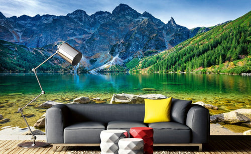 dimex tatra mountains Fotomural Tejido No Tejido 375x250cm 5 Tiras Ambiente | Yourdecoration.es