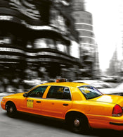 dimex taxi Fotomural Tejido No Tejido 225x250cm 3 Tiras | Yourdecoration.es