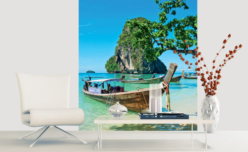 dimex thailand boat Fotomural Tejido No Tejido 225x250cm 3 Tiras Ambiente | Yourdecoration.es