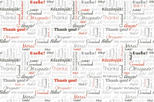 dimex thank you Fotomural Tejido No Tejido 375x250cm 5 Tiras | Yourdecoration.es