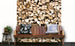 dimex timber logs Fotomural Tejido No Tejido 225x250cm 3 Tiras Ambiente | Yourdecoration.es