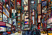 dimex times square Fotomural Tejido No Tejido 375x250cm 5 Tiras | Yourdecoration.es