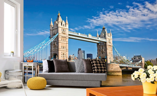 dimex tower bridge Fotomural Tejido No Tejido 375x250cm 5 Tiras Ambiente | Yourdecoration.es