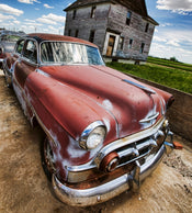 dimex veteran car Fotomural Tejido No Tejido 225x250cm 3 Tiras | Yourdecoration.es