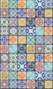 dimex vintage tiles Fotomural Tejido No Tejido 150x250cm 2 Tiras | Yourdecoration.es