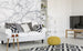 dimex white marble Fotomural Tejido No Tejido 225x250cm 3 Tiras Ambiente | Yourdecoration.es