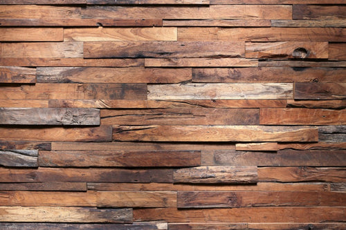 dimex wooden wall Fotomural Tejido No Tejido 375x250cm 5 Tiras | Yourdecoration.es