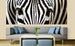 dimex zebra Fotomural Tejido No Tejido 375x150cm 5 Tiras Ambiente | Yourdecoration.es