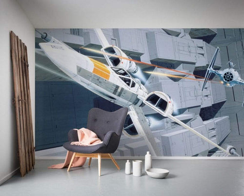 dx10 067 komar star wars classic rmq x wing vs tie fighter Fotomural Tejido No Tejido 500x250cm 10 Tiras Ambiente 590b3abd bf47 4385 8f8b affd572d96bc | Yourdecoration.es