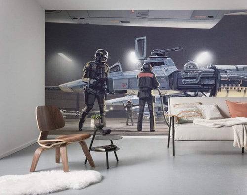 dx10 069 komar star wars classic rmq yavin y wing Fotomural Tejido No Tejido 500x250cm 10 Tiras Ambiente | Yourdecoration.es