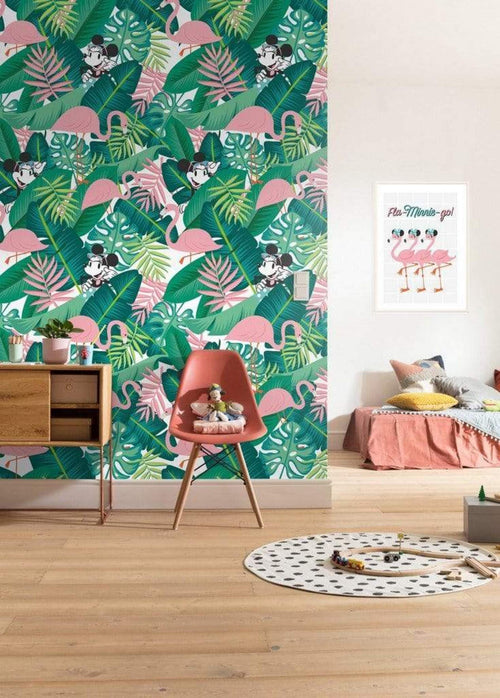 dx4 005 komar minnie mouse tropical Fotomural Tejido No Tejido 200x280cm 4 Tiras Ambiente a61b0620 bd8b 4d06 bcbf ca9153db57d4 | Yourdecoration.es