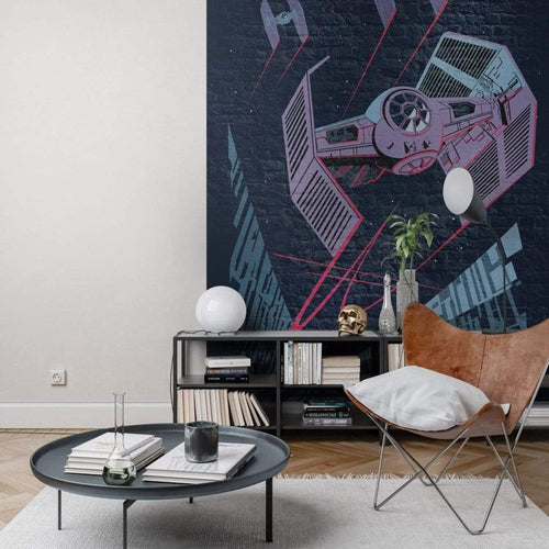 dx4 038 komar star wars classic concrete tie fighter Fotomural Tejido No Tejido 200x280cm 4 Tiras Ambiente dd610b2d d0fb 4a1e ba80 0ea858b0edee | Yourdecoration.es