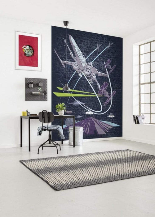 dx4 039 komar star wars classic concrete x wing Fotomural Tejido No Tejido 200x280cm 4 Tiras Ambiente 3c0da805 40ce 4795 870c 32f721220a7d | Yourdecoration.es