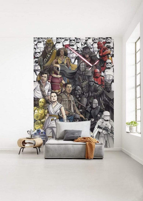 dx4 075 komar star wars retro cartoon Fotomural Tejido No Tejido 200x280cm 4 Tiras Ambiente 008a3e40 a3b7 437b 8742 456aa2729ac0 | Yourdecoration.es