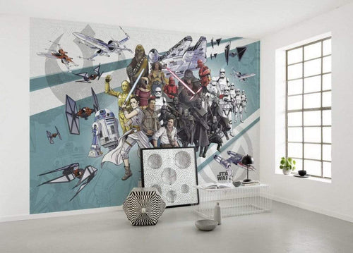 dx8 073 komar star wars cartoon collage wide Fotomural Tejido No Tejido 400x280cm 8 Tiras Ambiente 76a2c0ce a398 4ad5 8930 f61a72089249 | Yourdecoration.es