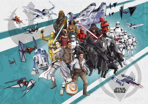 dx8 073 komar star wars cartoon collage wide Fotomural Tejido No Tejido 400x280cm 8 Tiras faa7f996 d33b 497a 9153 f3b217d201ed | Yourdecoration.es