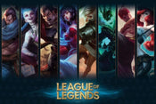 GBeye League of Legends Champions Póster 91.5x61cm | Yourdecoration.es