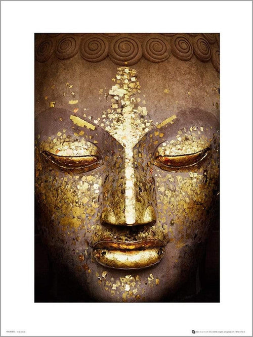 Impresión del Arte Buddha Gold 50x70cm