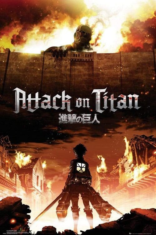 GBeye Attack on Titan Key Art Póster 61x91,5cm | Yourdecoration.es