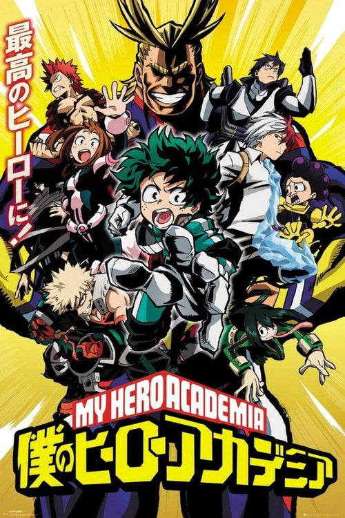 GBeye My Hero Academia Season 1 Póster 61x91,5cm | Yourdecoration.es