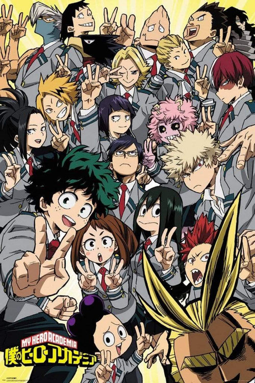 GBeye My Hero Academia School Compilation Póster 61x91,5cm | Yourdecoration.es