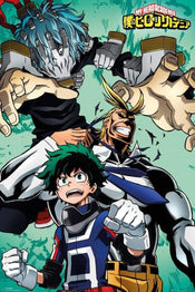 GBeye My Hero Academia Collage Póster 61x91,5cm | Yourdecoration.es