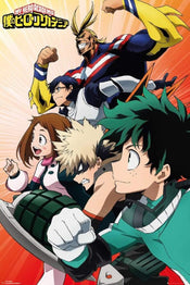 GBeye My Hero Academia Heroes Póster 61x91,5cm | Yourdecoration.es