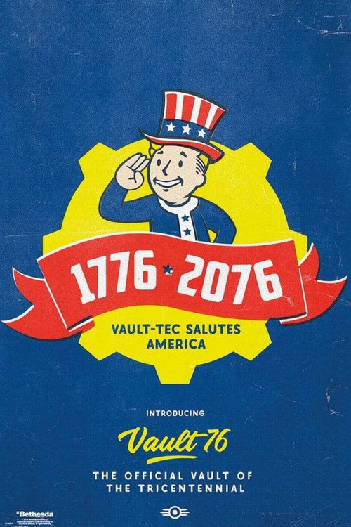 GBeye Fallout 76 Tricentennial Póster 61x91,5cm | Yourdecoration.es