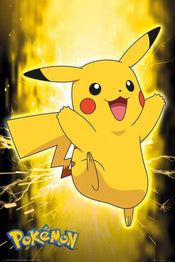 GBeye Pokemon Pikachu Neon Póster 61x91,5cm | Yourdecoration.es